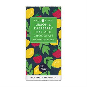 Lemon & Raspberry Oat M!lk Chocolate Bar 90g